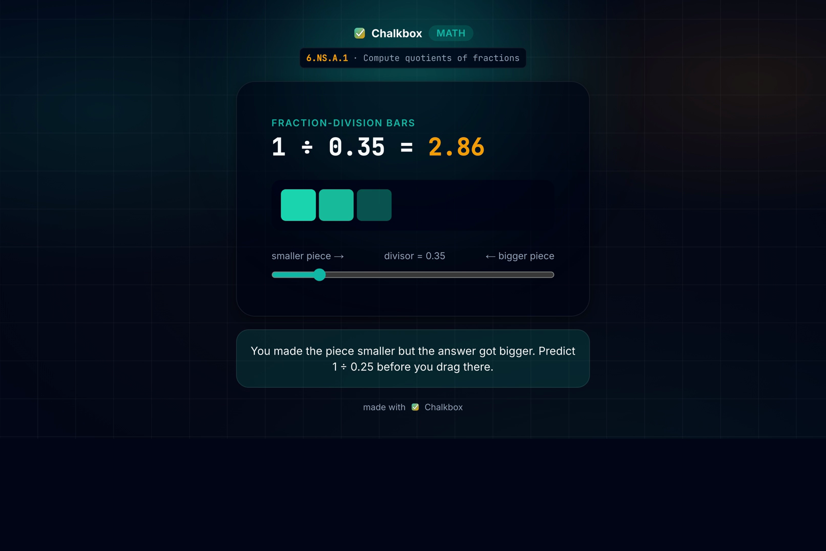 Published interactive sim